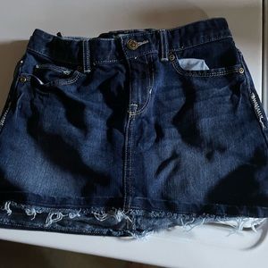 Old navy jean skirt
